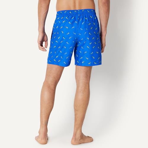 Image of Amazon Essentials Men's Swim Trunks with Mesh Lining, Pockets, Drawstring Closure
