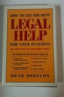 How to Get the Best Legal Help for Your Business 0070277834 Book Cover