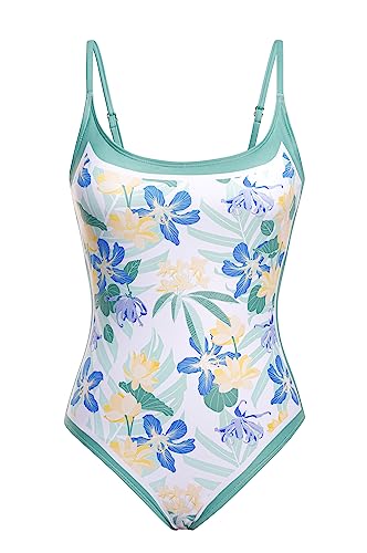 Image of Narecte Sexy One Piece Bathing Suit for Women Tummy Control High Cut One Piece Swimsuit Womens