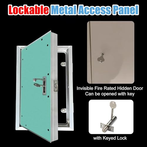 Cerradura de presión para trampilla de inspección y panel de acceso de 610x710mm 4