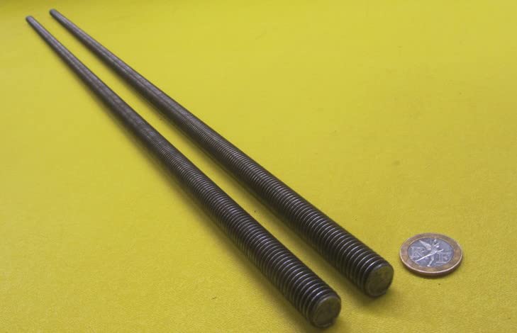 Grade B7 Steel Fully Threaded Rod 9/16