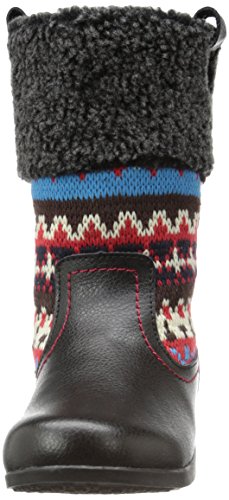 pediped Flex Kacie Fashion Boot (Infant/Toddler/Little Kid/Big Kid),Black,25 EU(8.5 E US Toddler)2