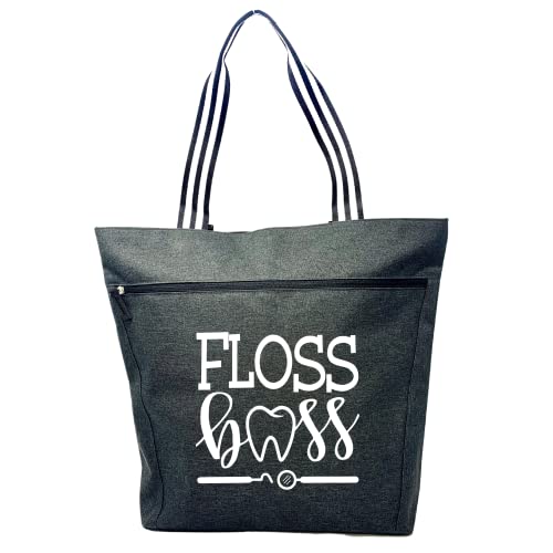 Brooke & Jess Designs Dental Assistant Gifts - Dentist Tote Bags Clinical Bag for Dental Students, Assistants, Hygienist, Gifts for Women Dentist