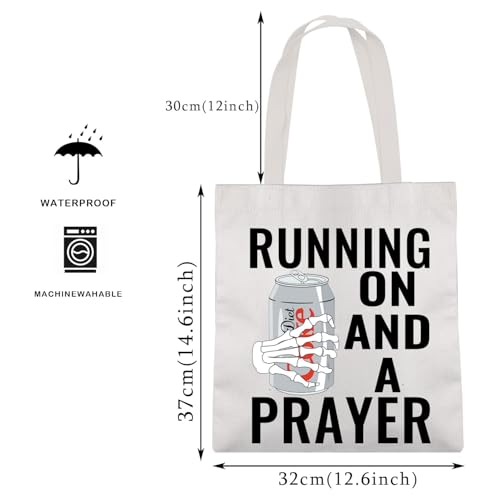 MAOFAED Soda Can Tote Bag, Soda Lover Gift, Soft Drink Gift, Shoulder Bag For Shopping Travel Office2