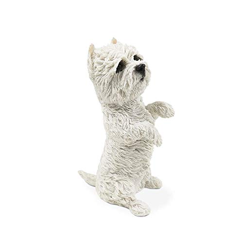 Figurines West Highland Chien pour décoration de voiture et salon