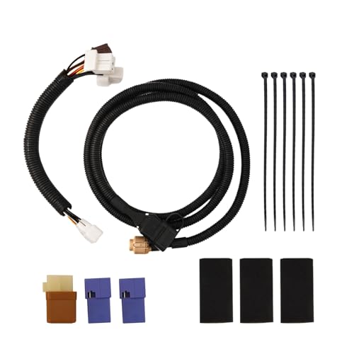 56225 Trailer Wiring Harness 4-Pin, Fit for Nissan 2005-2020 Frontier, 2005-2015 Xterra, 2009-2012 Suzuki Equator-4 Way Flat Connector