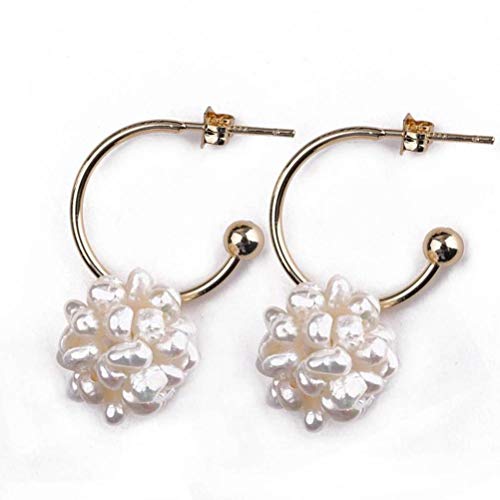 Boucles d'oreilles en or 14K et argent, le cadeau idéal pour femme