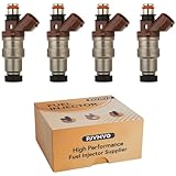23250-75050 OE 2.7L Fuel Injectors,Compatible with/Toyota 2.7 Tacoma 4Runner T100 1995-1999,|2 Holes| |Set of 4|