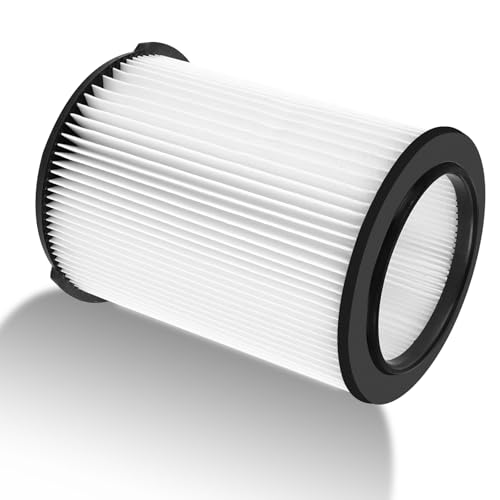 SwellV VF4000 Replacement Filter Compatible with Standard Wet/Dry Vac Filter Vf4000 Vacs Wet Dry 5-20 6-9 Gal Husky Vacuum Replacement Vf4000 Filter(VF4000-1P)