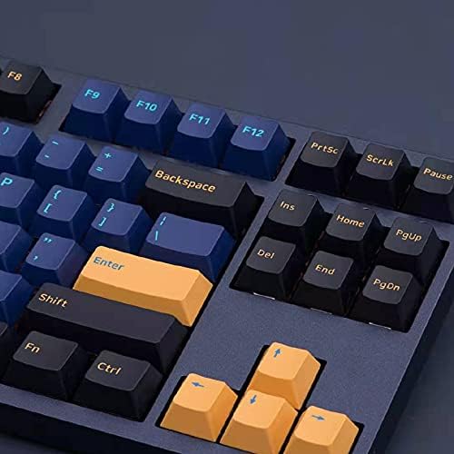 Akko 3087 Horizon Mechanical Gaming Keyboard 87 Keys 100% Anti-Ghosting with PBT Doubleshot Keycaps, OEM Profiles, Rose Switch, TKL Gaming Keyboard for PC