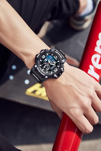 Image of Gosasa Men's Watches Multi Function Military S-Shock Sports Watch LED Digital Waterproof Alarm Watches