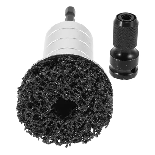 OUNONA High-Speed Wheel Hub Rust Removal Tool Polishing Kit Buffer Pads Hub Stud Cleaner Set