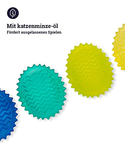 Catstages Toss N' Flip Chips - Kauspielzeuge für Katzen - mit Katzenminze