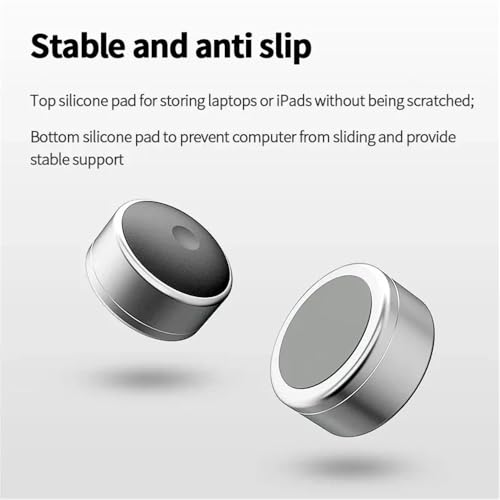 Soporte portátil ajustable para laptop de aluminio miniatura 4