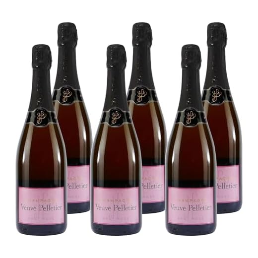 Veuve Pelletier Champagne Brut Rosé (6 x 0,75L)