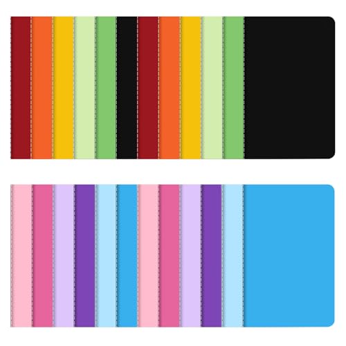 Bloc-notes de poche A6 lot de 20 mini-carnets légers pour ne plus rien oublier