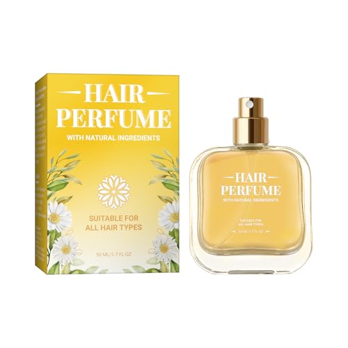 Hair Perfume for Women – Fresh Hair Fragrance with Honey, Coconut Oil, and Chamomile Extract, Odor-Removing, Nourishing & Long-Lasting Scent for Smooth and Beautiful Hair