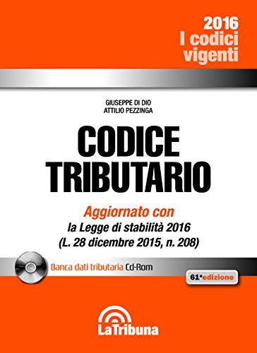 Codice tributario. Con CD-ROM Codice tributario. Con CD-ROM