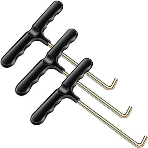 SENLIXIN Trampoline Spring Pull Tool Kit Trampoline T-Hook Puller Spring Pull T-Shape Hook Trampoline Accessories