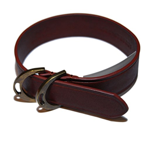 Ralph Lauren Polo Mens Womens Equestrian Leather Bracelet Brown Brass w Gift Box $78