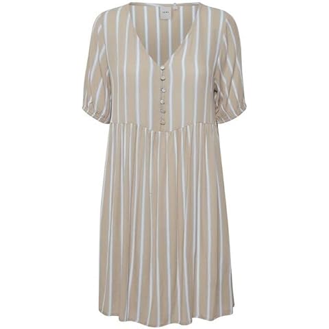 ICHI Ihmarrakech AOP Dr9 Vestido de Viscosa Crepada para Mujer Cover