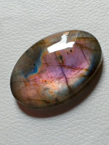 Pendentif en labradorite violette pour sublimer vos colliers faits main - 5