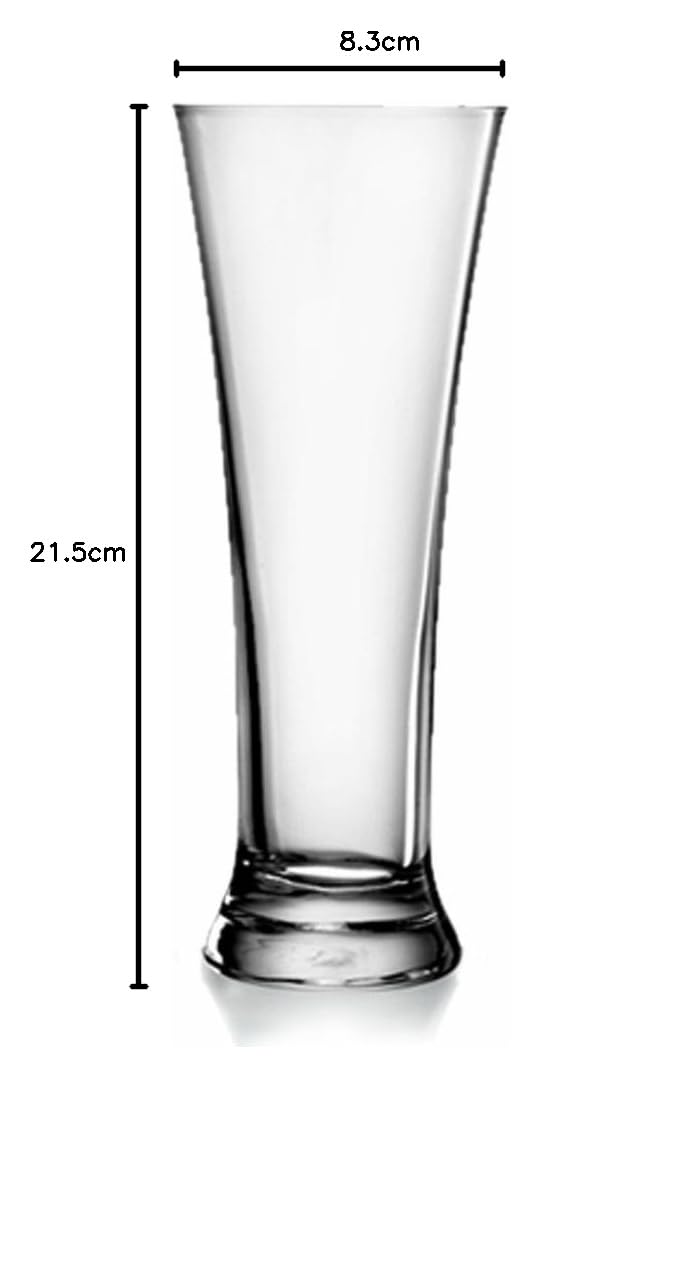 Luigi Bormioli Michelangelo Masterpiece - Vasos para Cerveza en Estuche de Regalo (4 Unidades, 45 cl)