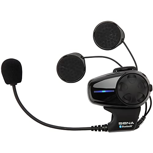 Image of Sena SMH10-10 Motorcycle Bluetooth Headset /Intercom Communication System (Single)