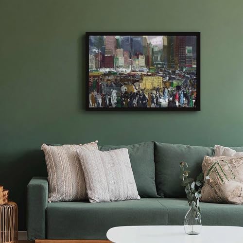 Impression sur toile New York George Bellows 40x61 cm - 6