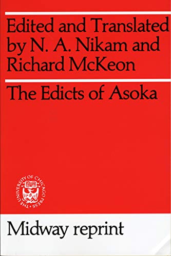 Edicts of Asoka (Midway Reprint Series)