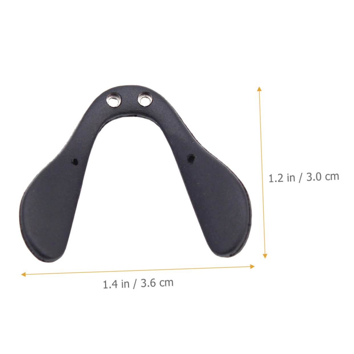 5 Sätze 5 Sätze Brillen Nasenpads Sonnenbrillen Nasenpads Ersatz Brillenteile Nasenpads Anti Bridge Nasenpads Weiche Brillen Nasenpads Ersatz Aus Verstellbarem 6 Stücke * 5