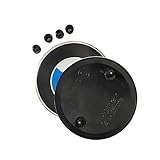 2pcs Replacement for BMW Hood and Trunk Emblems 82mm+74mm with 4 Grommets for All Models X3 X5 X6 3 4 5 6 7 8 Series 325i 328i E46 E30 E36 E34 E38 E39 E60 E65 E90