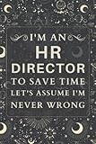 Photo Gallery hr director gifts: blank lined notebook journal, a funny and appreciation thank you gift for hr directors to write in Photo Gallery hr director gifts: blank lined notebook journal, a funny and appreciation thank you gift for hr directors to write in