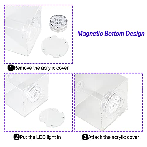 4 Hose Hookah Set Modern Hookah 4 Leather Hose Silicone Bowl Narguile Hookah Big Cloud Complete Accessory With Multicolor Led Light And Remote Control (4 Hose) #TOP4