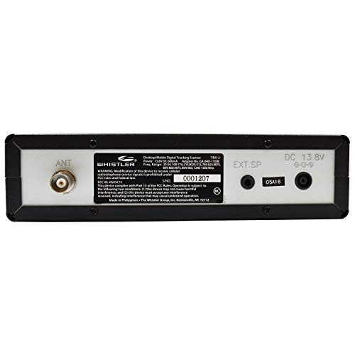 Whistler Trx-2 Desktop Digital Scanner #TOP6