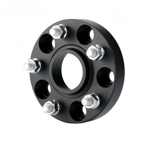Entretoises de roue noires en aluminium forgé 35mm durables pour Corolla