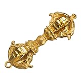 ABOOFAN Kupfer Vajra Anhänger Kleiner Deko Selbstgemacht Bastelmaterial Retro Kupferhandwerk Schlüsselanhänger Verzierung