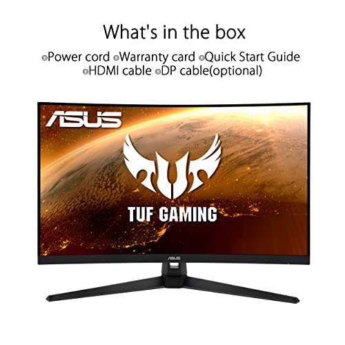 TUF Gaming VG32VQ1BR, Monitor Gaming Curvo da 31,5" WQHD VA (2560x1440), 165Hz, Response Time 1ms (MPRT), Extreme Low Motion Blur, Adaptive-sync, FreeSync Premium, HDR10, Nero - Monitor - Immagine 6