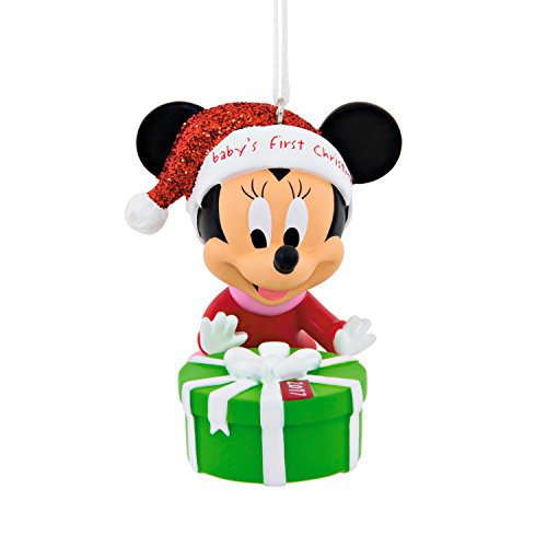 Hallmark Disney Minnie Mouse 2017 Baby's 1st Christmas Ornament