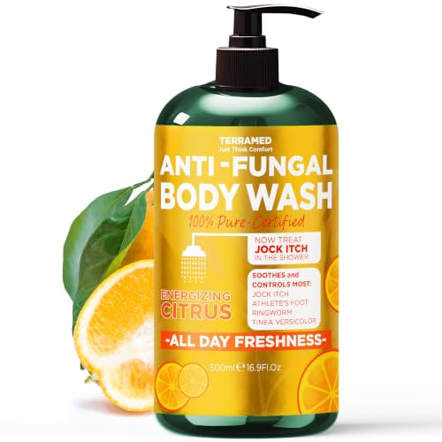 Image of Antifungal Body Wash with Tea Tree Oil & Lemon Oil, Medicated 1% Tolnaftate