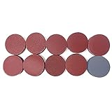 Honbay 100PCS 2 Inch Sanding Disc Sander Disc Grinding Discs for Drill Grinder 80/100/180/240/600/800/1000/1200/2000/3000 Grit (10 Sheets of Each Grit)