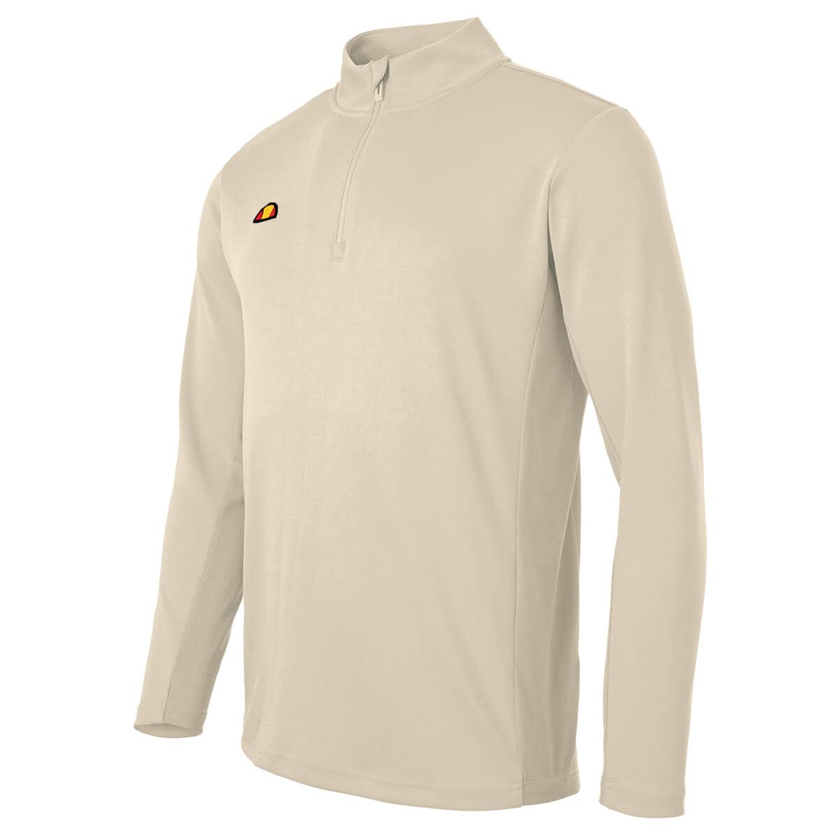 ellesse Mens Rolbi 1/2 Zip Sweater - Stone - L