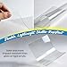 (3 Pack) PET Sheet Panels - 24 x 36 x 0.04 Plexiglass-Quality Lightweight and Shatterproof Glass Alternative Perfect for DIY Sneeze Guards, Face Shields, Railing Guards, and Pet Barriers