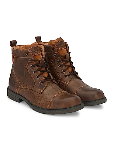 Image of MONDAIN New Trend Damaged Desgine Leather Boot for Men
