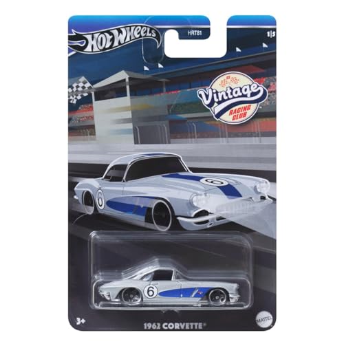 Hot Wheels Vintage Racing Club 2024 Pack 5 vehículos metálicos miniatura 2
