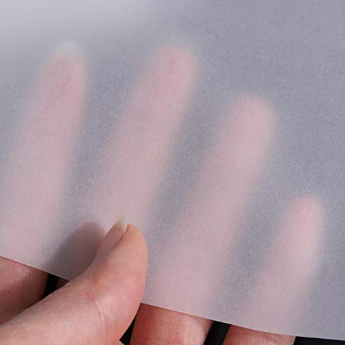 150 Sheets Vellum Papers- White Translucent Sketching and Tracing Paper for Creative Invitations, Card Insert Tissue, Photo Overlays, Scrapbooking( 8.2 x 11.7 inch)
