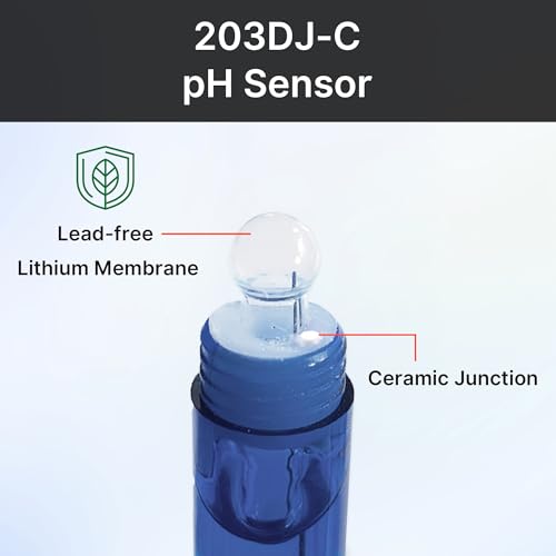 Electrodo de pH para monitoreo continuo de agua general con doble unión cerámica Apera Instruments 3