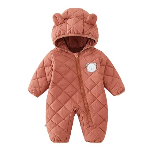 Manteau d'hiver bébé et combinaison à capuche chaude pour nouveau-né garçon et fille