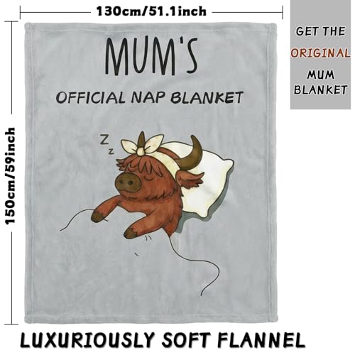 Mum Birthday Gifts Fluffy Mum Blanket Presents for Mothers Day Mum Gifts - Image 2