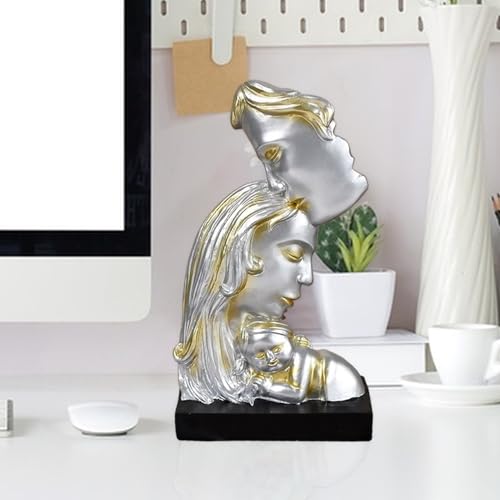 Statue de couple décorative idéale pour bibliothèque et bureau - 3